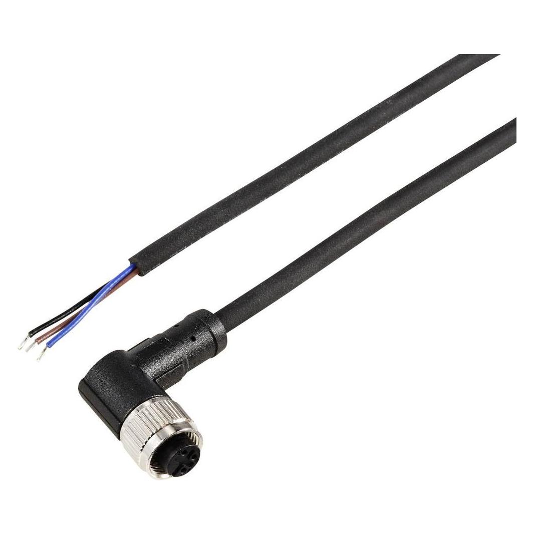 Tru Components TC-12833032 Sensor-/Aktor-Anschlussleitung M12 Kupplung, gewinkel (TC-12833032)