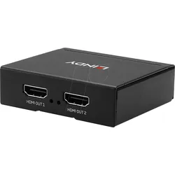 LINDY 38158 - HDMI Splitter, 2 Port, 4K 60 Hz