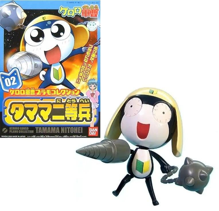 Bandai modelbouwset Keroro Korporaal Tamama