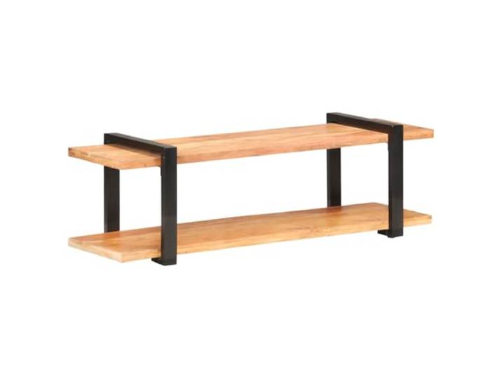 vidaXL Akazienholz Massiv TV Schrank Lowboard TV Möbel Tisch Board Sideboard Fernsehtisch Fernsehschrank HiFi-Schrank Couchtisch 130x40x40cm
