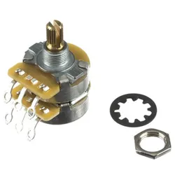 Fender Dual 500K/250K Split Shaft - Poti