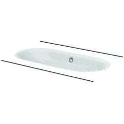 Bette Waschtisch Oval Comodo Unterbau mit A218-000mUeL