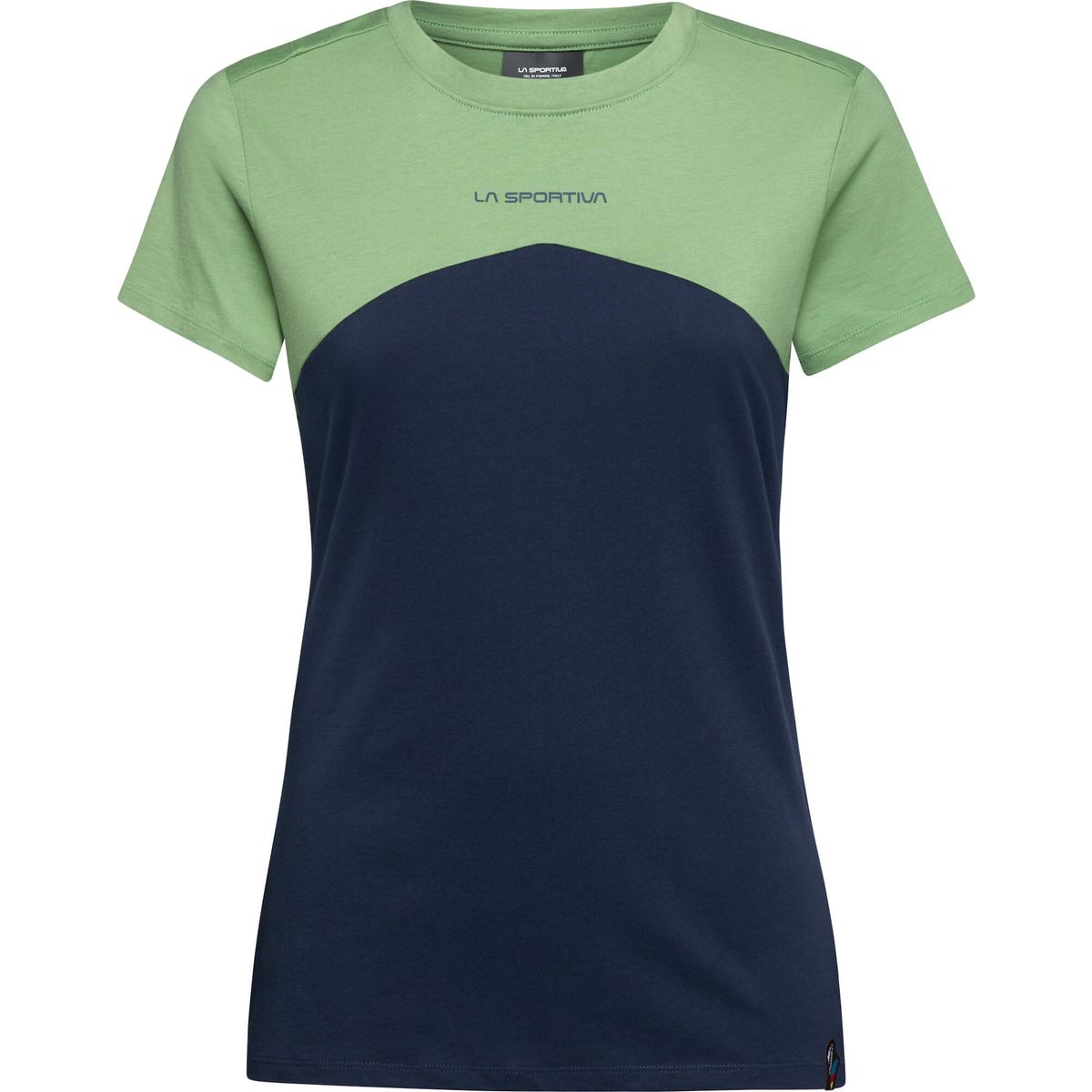 La Sportiva Roof T-shirt Women night sky/aspen green (B46E37) M ZACT160B46E37M