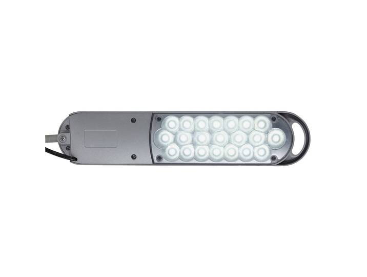 Klemlamp MAULatlantic, alu / grijs / zink, Werkkamer / Kantoor, metaal, Modern, Klemlamp