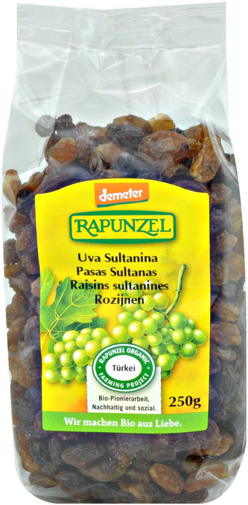 RAPUNZEL Demeter - Uva Sultanina 250 Grammi 
