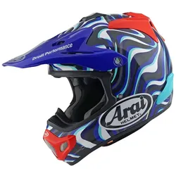 Arai Off Road Helm MX-V EVO Stream Blau XL
