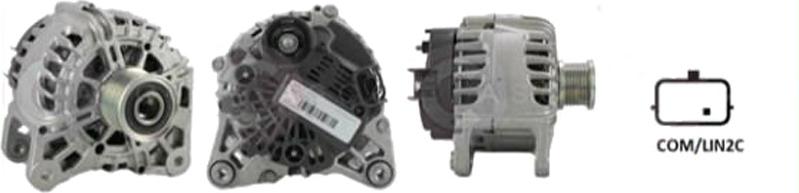 CASCO CAL15017GS Lichtmaschine Generator LiMa 150A 12V für OPEL Vivaro B Kastenwagen (X82) Vivaro B Combi (X82) Vivaro B Pritsche / Fahrgestell (X82)
