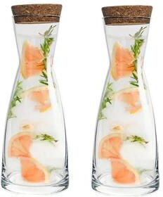 Bormioli Rocco Ypsilon Carafe with Cork Top Set