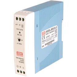 SNT MW-MDR20-12 - Schaltnetzteil, Hutschiene, 20 W, 12 V, 1,6 A