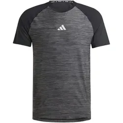 ADIDAS Herren Shirt Gym+ Training 3-Streifen, Größe XL in Schwarz Schwarz