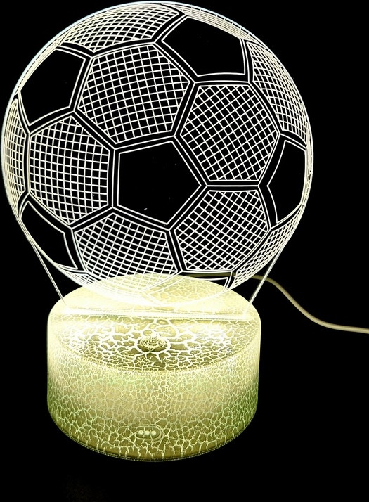 Madrid Magnificence Nachtlamp Voetbal 3 kleuren P107