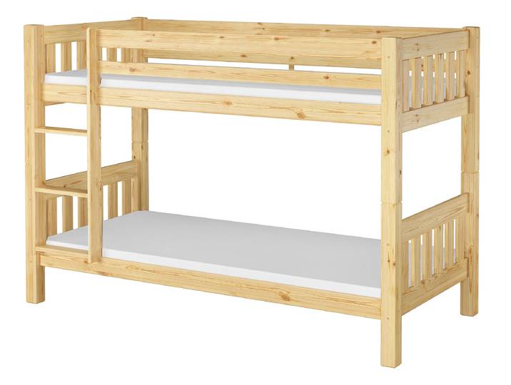 Kinderetagenbett Etagenbett Holzbett 90 x 200 cm Kiefer Massiv