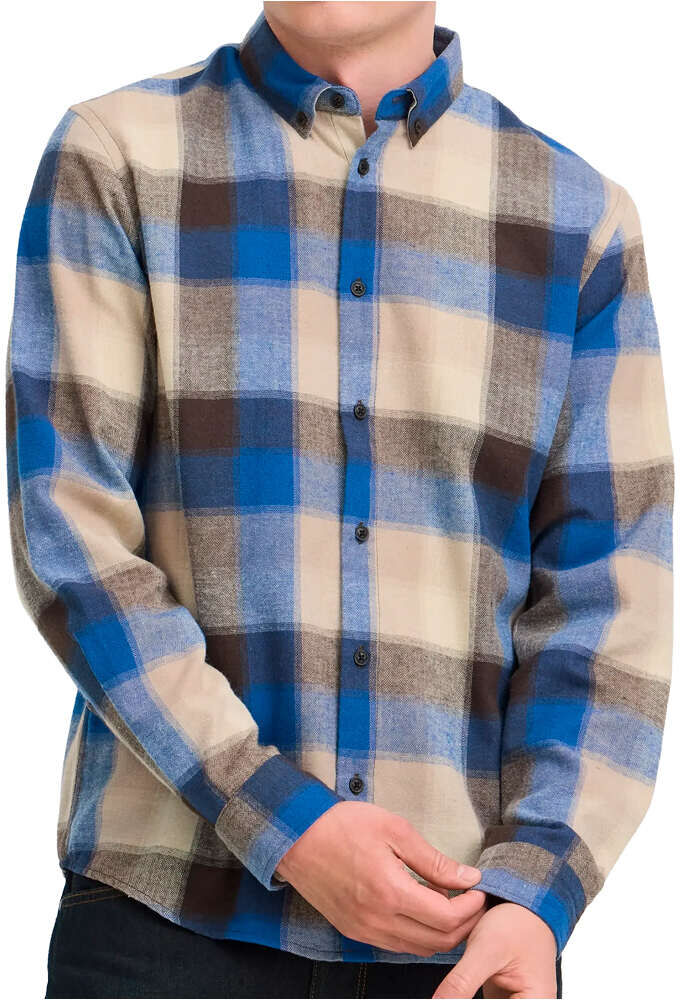 Blend cody camisa manga larga hombre Azul (XL)
