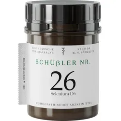 SCHÜSSLER NR.26 Selenium D 6 Tabletten 400 St