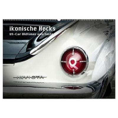 Ikonische Hecks (Wandkalender 2027 DIN A2 quer), CALVENDO Monatskalender