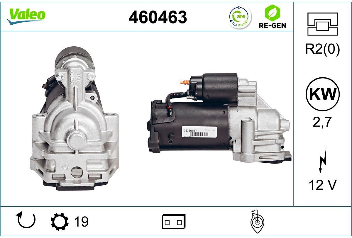 Starter VALEO 460463