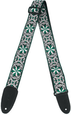 Levys Hootenanny Woven Strap GRW Grün und Weiß