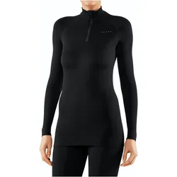Falke, Damen, Funktionsshirt, MW Zip Shirt Tight w (L), Schwarz