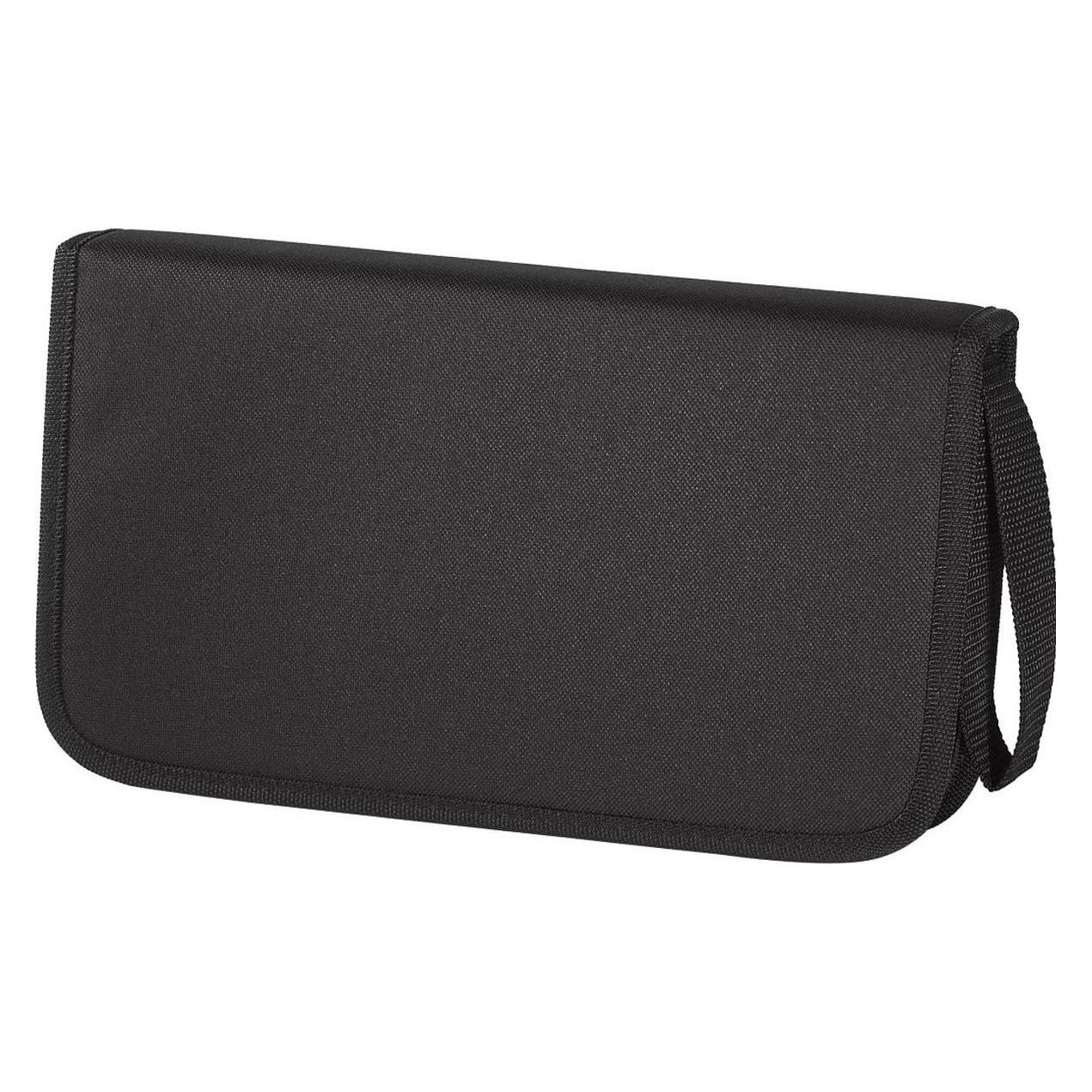 Hama CD-/DVD-/Blu-ray-Tasche 64, Schwarz (00011616)