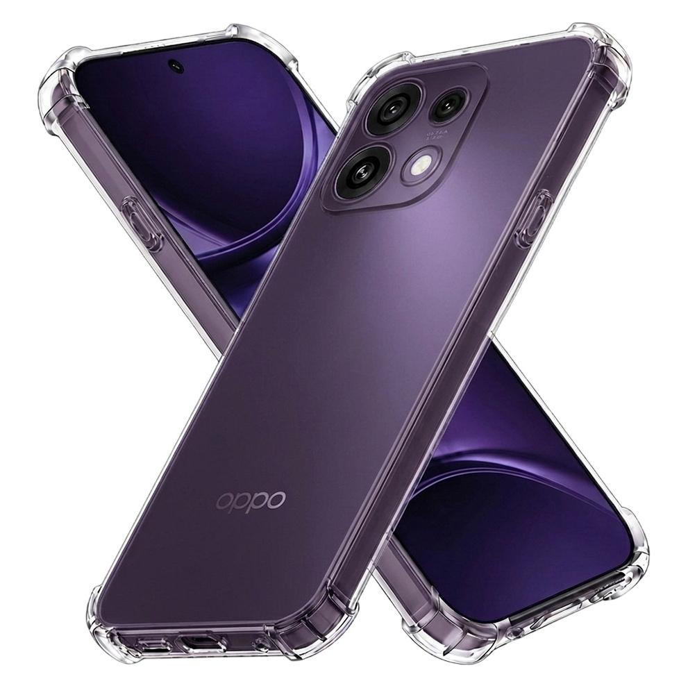 Techsuit - Stossfestes, transparentes Silikon - Oppo Reno16 F - Transparent (Oppo Reno 16 F, Oppo Reno 16 FS) (71713128)
