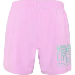CHIEMSEE Badehose mit Front- und Rückenprint, Größe 2XL in Lila 153214