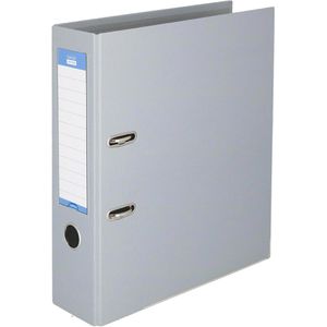 TipTop-Office Ordner PP, A4, 8cm, Kunststoffordner, grau