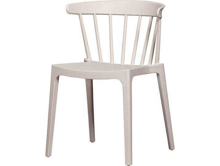 Esszimmerstuhl WOOOD, sanftes weiß, H:75cm, Stühle, Esszimmerstuhl