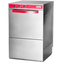 Romux® Gewerbespülmachine 50x50 cm | Professionelle Gewerbespülmachine für die Gastronomie | Kleine Gewerbespülmachine für Bars und Restaurants