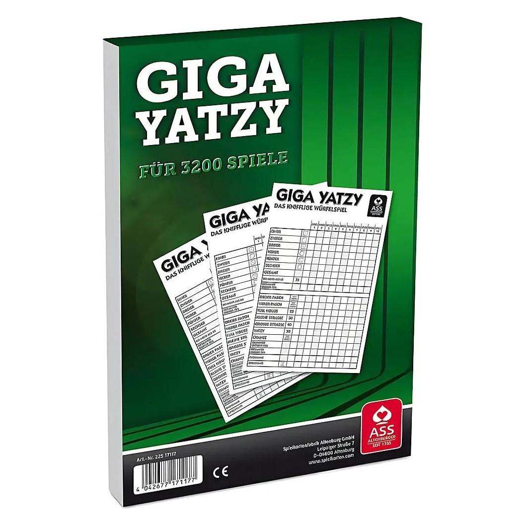 ASS Altenburg 22517117 - Giga Yatzy Block (Deutsch, 2 - 6 Spieler) (130012357)