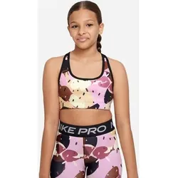 NIKE Kinder Top G NK SWOOSH REV BRA PER AOP, Größe L in Pink Pink