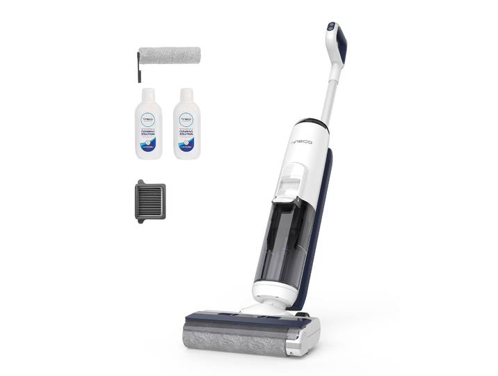 Tineco Ifloor 5 Breeze Complete Aspirateur Laveur Sans Fil Pour Sols Durs\, Nettoyage Sec & Humide\, Auto-nettoyage\, Nettoyage Des Bords\, 35 Min D’autonomie\, Léger