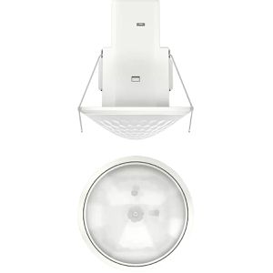 Theben Präsenzmelder theRonda S360-100 DE WH, 360°, 8 m Reichweite, innen + außen IP54
