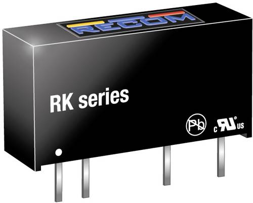 RECOM RK-2412S DC/DC-Wandler, Print 12 84mA 1W Anzahl Ausgänge: 1 x Inhalt 1St.
