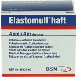 Elastomull haft 4cmx4m streched Kohösive elastische Fixierbinde 1 St Binden