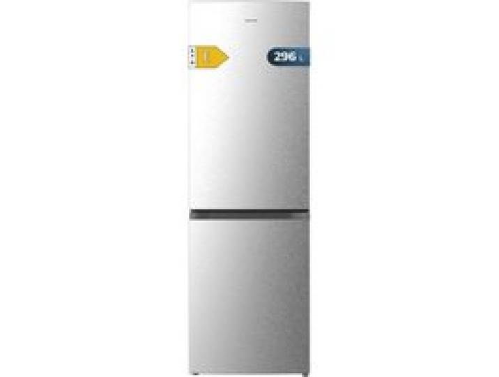 Cecotec Réfrigérateur Combiné 296L Fonction DeFrost Bolero CoolMarket Combi 296 DF Inox E Hauteur 185cm et Largeur 60cm