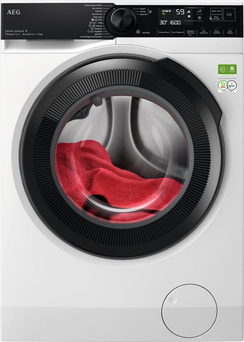 AEG LR8606AD4 8000 PowerCare AutoDose Wasmachine - 10 kg - 1600 toeren