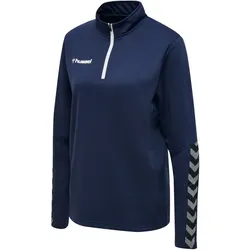 hummel Authentic 1/2-Zip Sweatshirt Damen marine XXL