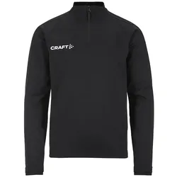 CRAFT Evolve 2.0 1/2-Zip Sweatshirt Kinder 999000 - black 134/140