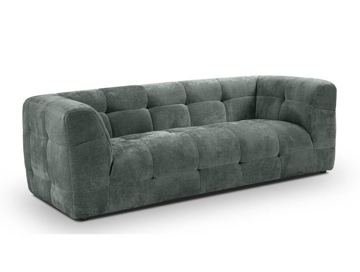 2,5-Sitzer Polstersofa Tenso , 217cm , Strukturstoff , petrol