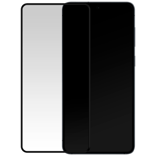 Mobilize Gehärtetes Glass Black Frame Displayschutzfolie Samsung Galaxy S25 Edge