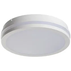 Kanlux LED-Decken-Wandleuchte "BENO" 24W 840 Ø260mm Weiß mit Bewegungssensor