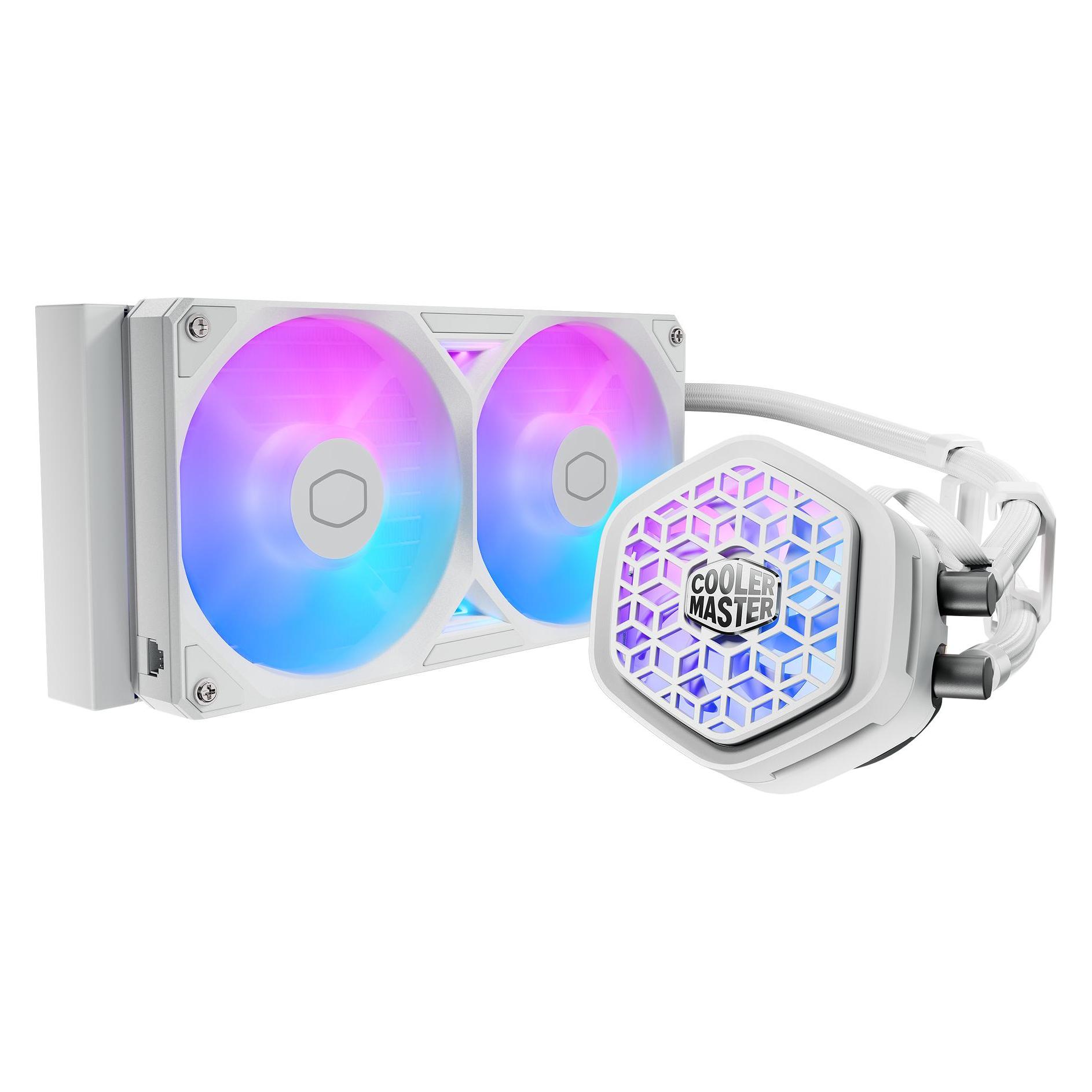 Cooler Master MasterLiquid 240 Atmos II VRM Fan liquid cooler, white (MLX-D24M-A25SZ-VW)