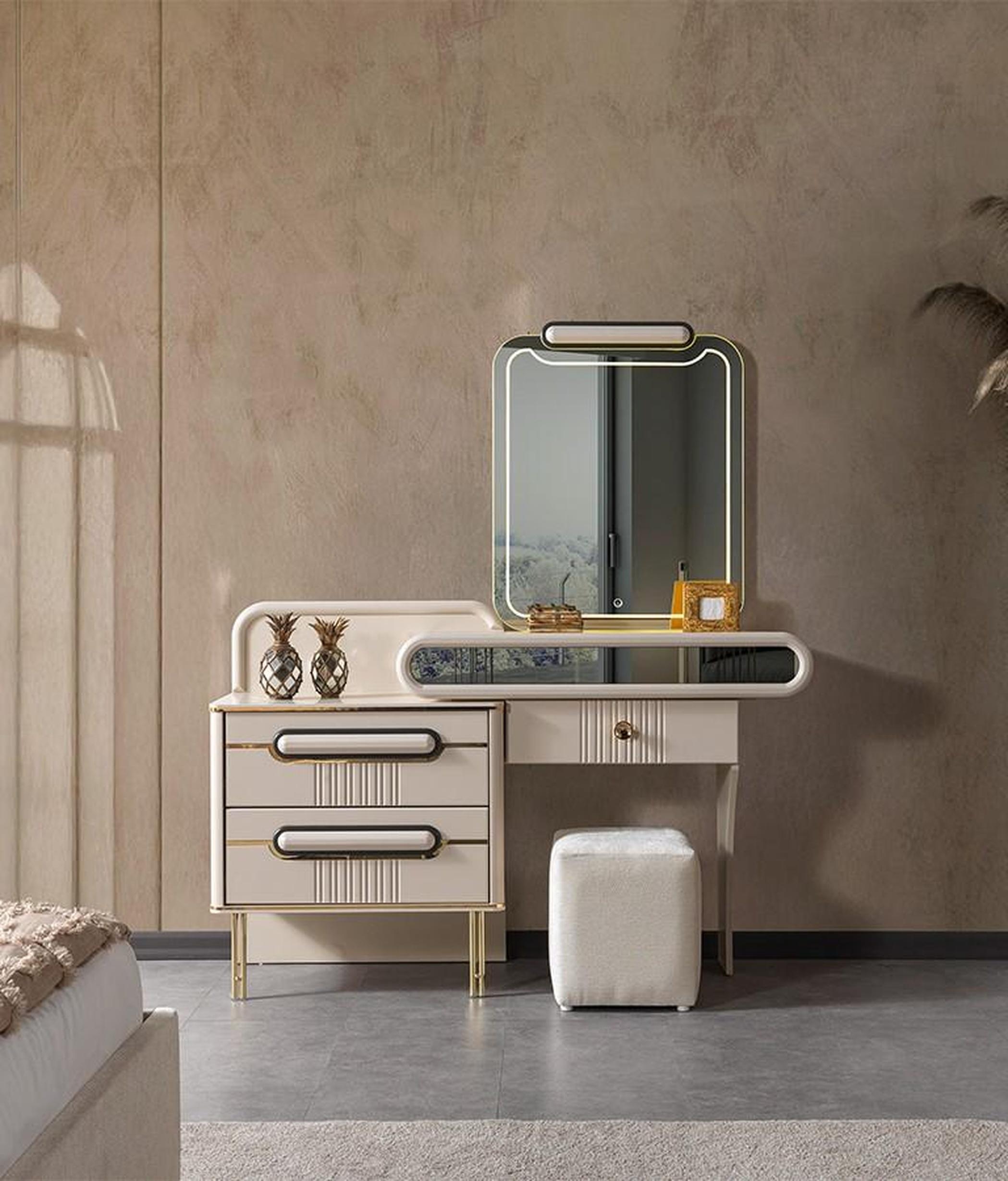 Kommode Stil modern Farbe weiß komfortabel praktisch Schlafzimmer neu