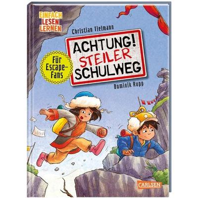 Achtung!: Steiler Schulweg, Gebundene Ausgabe von Christian Tielmann, Carlsen, 978-3-551-69028-9