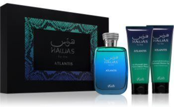 Rasasi Hawas Atlantis coffret para homens . Hawas Atlantis