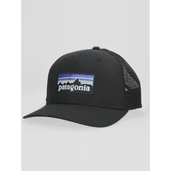 Patagonia P-6 Logo Trucker Cap black Gr. Uni
