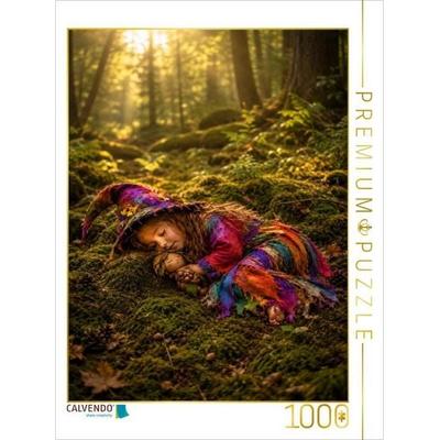 CALVENDO Puzzle Der Traum der Waldfee | 1000 Teile Lege-Größe 64x48cm Foto-Puzzle für glückliche Stunden