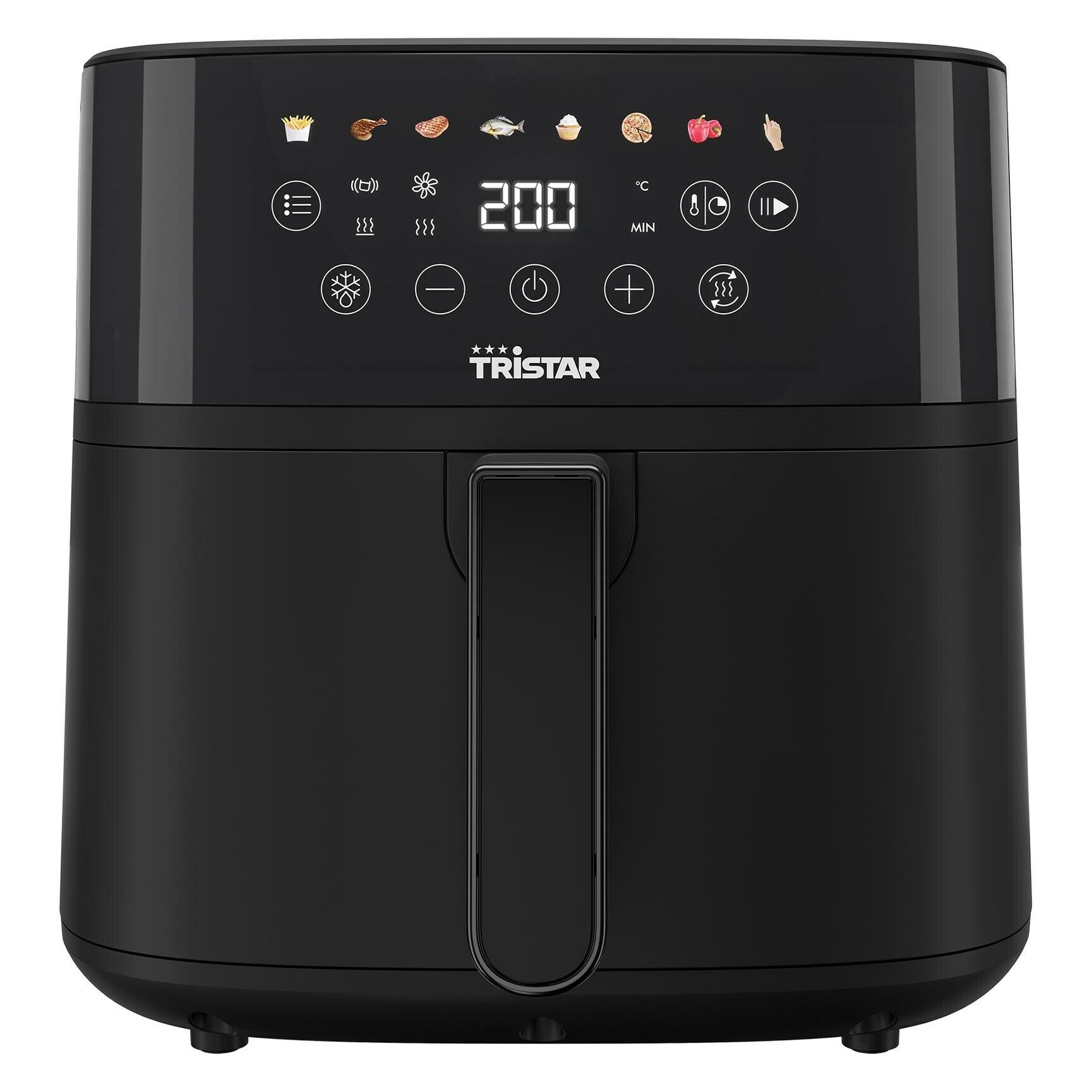 Tristar Heissluft-Fritteuse 6 l 1700 W Schwarz (6 l) (FR-9060)
