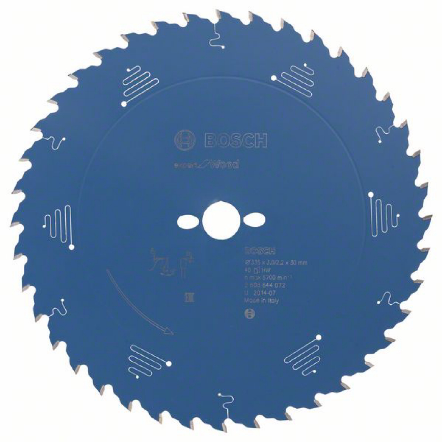 Bosch Kreissägeblatt EX WO H 335x30-40 Kreissägeblatt 2608644072