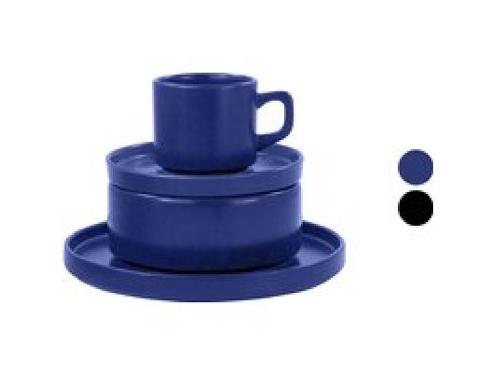 MÖVENPICK Set de vaisselle scandinave en faïence